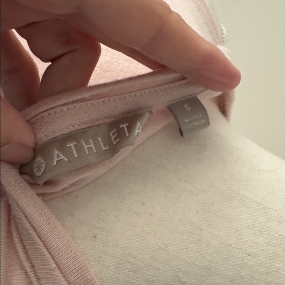 Athleta Thread Light Twist Tank Top Pink Shirt Size Small - Picture 4 of 5
